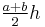 \tfrac{a %2B b}{2} h