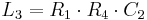 L_3 = R_1 \cdot R_4 \cdot C_2