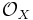  \mathcal O_X 