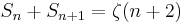 S_n%2BS_{n%2B1} = \zeta(n%2B2)