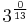 3^\frac{0}{13}