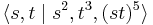 \langle s,t \mid s^2, t^3, (st)^5 \rangle\,\!