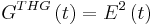 G^{THG}\left(t \right )=E^2\left(t \right )