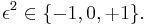 \epsilon^2 \isin \lbrace -1, 0, %2B1 \rbrace .