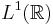 L^1({\mathbb R})