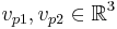 v_{p1},v_{p2} \in \mathbb{R}^3