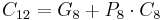 C_{12} = G_{8} %2B P_{8} \cdot C_{8}