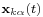 \scriptstyle \mathbf x_{k\alpha}(t)