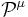 \mathcal P^\mu