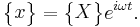 
\begin{Bmatrix} x\end{Bmatrix}=\begin{Bmatrix} X\end{Bmatrix}e^{i\omega t}.
