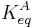 K_{eq}^A 