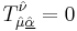 T^{\hat{\nu}}_{\hat{\mu}\hat{\underline{\alpha}}} = 0