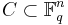 C\subset\mathbb{F}_q^n