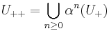 U_{%2B%2B}=\bigcup_{n\ge 0}\alpha^n(U_{%2B})