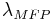 \lambda_{MFP}