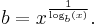  b = x^\frac{1}{\log_b(x)}.