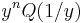 y^nQ(1/y)