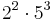 2^2 \cdot 5^3