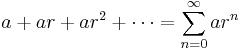 a %2B ar %2B ar^2 %2B \cdots=\sum_{n=0}^{\infty}ar^n