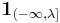 \mathbf{1}_{(-\infty, \lambda]}