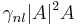  \gamma_{nl} |A|^2 A 