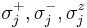 \sigma_{j}^{%2B}, \sigma_{j}^{-}, \sigma_{j}^{z}