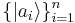 \{|{a_i}\rangle\}_{i=1}^n