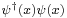 \scriptstyle \psi^\dagger(x) \psi(x)