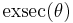 \operatorname{exsec}(\theta)