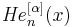 {\mathit{He}}_n^{[\alpha]}(x)\,\!