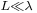 \scriptstyle{L \ll \lambda}