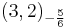 (3,2)_{-\frac{5}{6}}