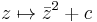 z \mapsto \bar{z}^2 %2B c