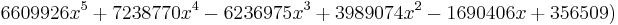 6609926x^5%2B7238770x^4-6236975x^3%2B3989074x^2-1690406x%2B356509)