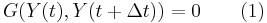 G(Y(t), Y(t%2B\Delta t))=0  \quad\quad (1)\,