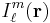 I^m_{\ell}(\mathbf{r})