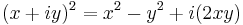 (x%2Biy)^2=x^2-y^2%2Bi(2xy)