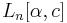 L_n[\alpha,c]