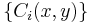 \{ C_i (x,y)\}