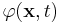 \varphi(\mathbf{x},t)