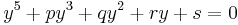  y^5%2Bp y^3%2Bq y^2%2Br y%2Bs=0