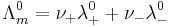 \Lambda_m^0= \nu_%2B \lambda_%2B^0 %2B \nu_-\lambda_-^0