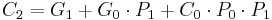 C_2 = G_1 %2B G_0 \cdot P_1 %2B C_0 \cdot P_0 \cdot P_1