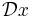 \mathcal{D}x