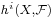 \scriptstyle h^i(X, \mathcal{F}) 