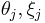 \theta_{j},\xi_{j}