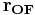 \mathbf{r_{OF}}