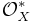 \mathcal{O}_X^*