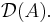 \mathcal{D}(A).