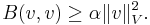 B(v, v) \geq \alpha \| v \|_{V}^{2}.